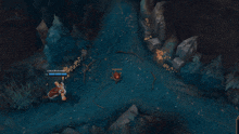 a screenshot of a video game with a player named cautioning in the top left corner