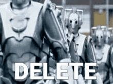 Delete Cybermen GIF - Delete Cybermen Dw GIFs