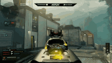 a screenshot of a video game with the name manak on it