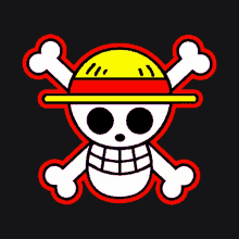 One Piece Jolly Roger GIF - One Piece Jolly Roger Logo GIFs
