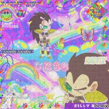 a picture of raditz from dragon ball z