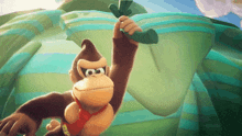 Donkey Kong Wink GIF - Donkey Kong Wink Dk Vine GIFs