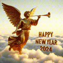 Happy New Year 2024 Feliz Año Nuevo 2024 GIF
