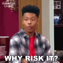 Why Risk It Phillip GIF - Why Risk It Phillip Assisted Living GIFs