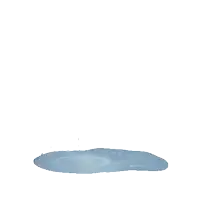 a puddle of water on a white surface