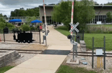 Nmot Crossing Gates GIF - Nmot Crossing Gates Miniature Railroad Crossings GIFs