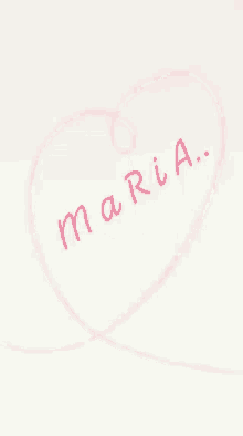Name Maria GIF - Name Maria Heart GIFs