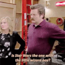 Ron Swanson Parks And Rec GIF - Ron Swanson Parks And Rec Harry Potter GIFs