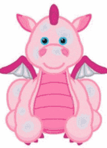 Webkinz Dragon GIF - Webkinz Dragon Pink GIFs