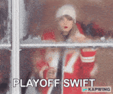 Playoffs Taylor Swift GIF - Playoffs Taylor Swift Travis Kelce GIFs
