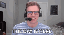 The Day Is Here Dave Olson GIF - The Day Is Here Dave Olson Smite GIFs