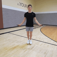 Jumping Rope Brandon William GIF - Jumping Rope Brandon William Workout GIFs