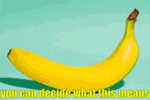 Banana Bananas GIF - Banana Bananas You Can Decide What This Means GIFs