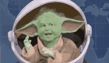 Yoda Astronauta GIF - Yoda Astronauta GIFs