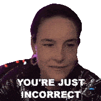 Youre Just Incorrect Cristine Raquel Rotenberg Sticker - Youre Just Incorrect Cristine Raquel Rotenberg Simply Nailogical Stickers