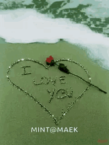 I Love You Beach GIF - I Love You Beach GIFs