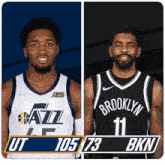 Utah Jazz (105) Vs. Brooklyn Nets (73) Third-fourth Period Break GIF - Nba Basketball Nba 2021 GIFs