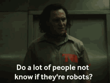 Do A Lot Of People Not Know If Theyre Robots Loki GIF - Do A Lot Of People Not Know If Theyre Robots Loki Tom Hiddleston GIFs