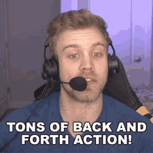 Tons Of Back And Forth Action Dave Olson GIF - Tons Of Back And Forth Action Dave Olson Dolson GIFs