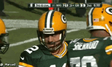 Aaron Rodger Cheese Head GIF - Aaron Rodger Cheese Head Green Bay Packers GIFs