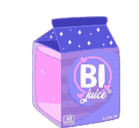 Bi Juice Sticker - Bi Juice Stickers