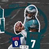 Philadelphia Eagles (7) Vs. New York Giants (0) First Quarter GIF - Nfl National Football League Football League GIFs