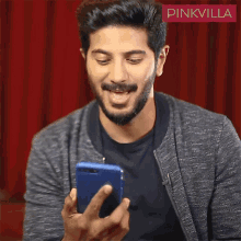 Laughing Dulquer Salmaan GIF