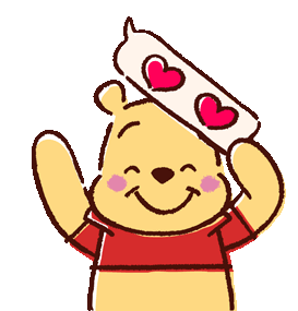 Valentines Day Winnie Sticker - Valentines Day Winnie Pooh ...