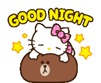 goodnight hello kitty