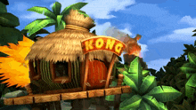 Donkey Kong Treehouse Donkey Kong Country Returns Hd GIF - Donkey Kong Treehouse Donkey Kong Country Returns Hd Donkey Kong GIFs