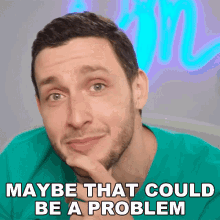 Maybe That Could Be A Problem Mikhail Varshavski GIF - Maybe That Could Be A Problem Mikhail Varshavski Doctor Mike GIFs