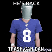 trash can dan thumbs up number8