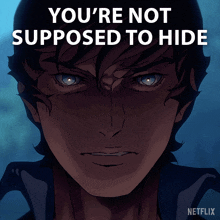 You'Re Not Supposed To Hide Richter Belmont GIF - You'Re Not Supposed To Hide Richter Belmont Edward Bluemel GIFs