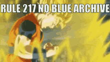 Goku Bluearchive GIF - Goku Bluearchive Rule GIFs