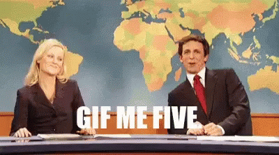 Amy Poehler High Five GIF - Amy Poehler High Five Gif Me Five GIFs