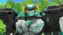 a robot with the number 12 on it