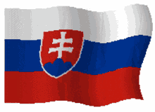 slovensko flag flag of slovakia waving flag