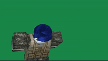 a soldier holding a sign that says " subscribe "