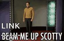 Beam Me Up Scotty GIF