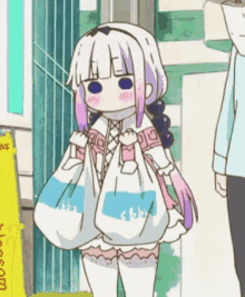 kanna kamui anime content groceries shopping