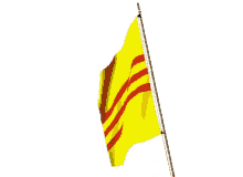 vietnam flag yellow south vietnam