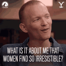 What Is It About Me That Women Finds So Irresistible Jimmy Hurdstrom GIF - What Is It About Me That Women Finds So Irresistible Jimmy Hurdstrom Jefferson White GIFs
