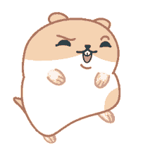 sticker hamster
