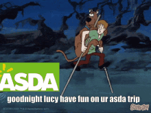 goodnight lucy scooby doo asda mystery incoperated scooby