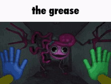 The Grease Poppy Playtime GIF - The Grease Poppy Playtime Mommy Long Legs GIFs