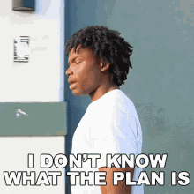 I Dont Know What The Plan Is Kanel Joseph GIF - I Dont Know What The Plan Is Kanel Joseph I Dont Have Any Clue About The Plan GIFs