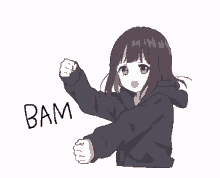 anime bam cute menhera dance