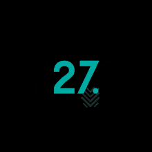 a blue play button with a black triangle in the middle