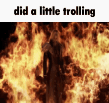 Trolling Sephiroth GIF - Trolling Sephiroth Fire GIFs