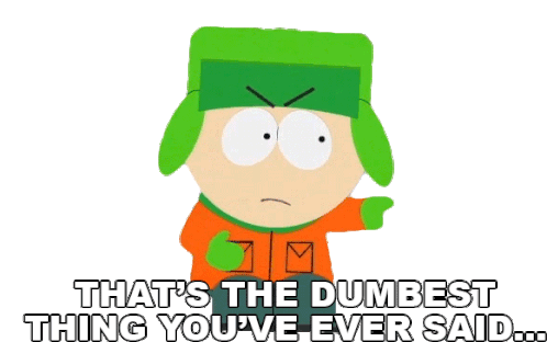 Thats The Dumbest Thing Youve Ever Said This Week Kyle Broflovski Sticker - Thats The Dumbest Thing Youve Ever Said This Week Kyle Broflovski South Park Stickers